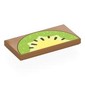 Tile 2 x 4 with Half Kiwifruit print