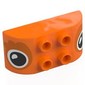 Duplo Brick 2 x 4 Curved Top, Eyes Print