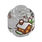 Minifig Head No Face, Log Cabin (Snowglobe) Print
