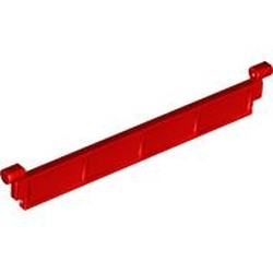LEGO part 4218 Garage Roller Door Section without Handle in Bright Red/ Red