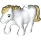 Animal, Pony with Tan Mane, Tail pattern