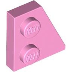 LEGO part 24307 Wedge Plate 2 x 2 Right in Light Purple/ Bright Pink