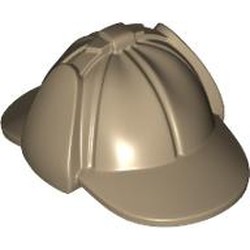 LEGO part 7425 Hat Deerstalker in Brick Yellow/ Tan