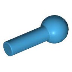 LEGO part 22484 Bar 2L with Towball in Dark Azure