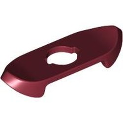 LEGO part 41637 Minifig Neckwear Armor Shoulder Pads in Dark Red