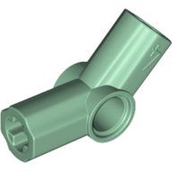 LEGO part 32192 Technic Axle and Pin Connector Angled #4 - 135° in Sand Green