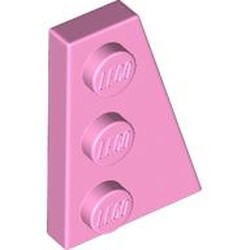 LEGO part 43722 Wedge Plate 3 x 2 Right in Light Purple/ Bright Pink