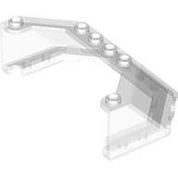 LEGO part 62576 Windscreen 5 x 8 x 2 in Transparent/ Trans-Clear