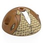 Technic Panel Dome 5 x 5 with Pin Holes with Coat, Tan/Dark Tan Blouse, White Shirt print