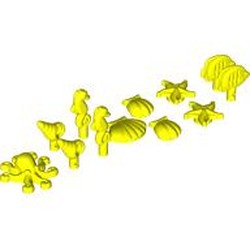 LEGO part 49595 Animal, Sea Life Set [Complete Set] in Vibrant Yellow