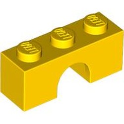 LEGO part 4490 Brick Arch 1 x 3 in Bright Yellow/ Yellow