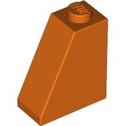 LEGO part 60481 Slope 65° 2 x 1 x 2 in Reddish Orange