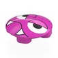 Plate Round 2 x 2 with Rounded Bottom [Boat Stud] with Face, White Eyes, Fangs print (Caterkiller)