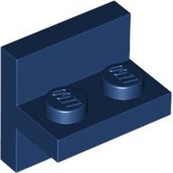 LEGO part 41682 Bracket 2 x 2 with 1 x 2 Vertical Studs in Earth Blue/ Dark Blue