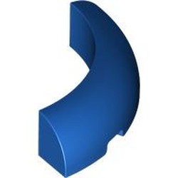 LEGO part 5651 Brick Round Corner 4 x 4 x 1 in Bright Blue/ Blue