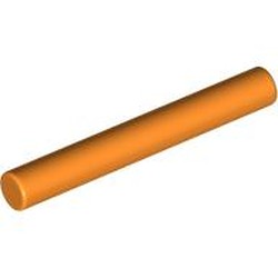 LEGO part 87994 Bar 3L in Bright Orange/ Orange