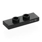 Plate Special 1 x 3 with 2 Studs with Groove and Inside Stud Holder (Jumper) with Silver Dodge print