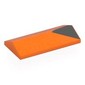 Slope 33° 2 x 4 Double with Dark Bluish Grey Triangle print