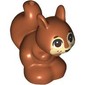 Animal, Squirrel with Tan Face, Dark Brown Eyes print