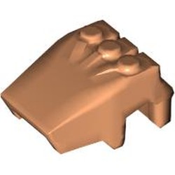 LEGO part 11092 Gorilla Fist / Hand in Nougat