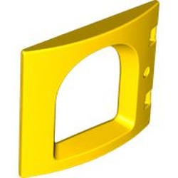 LEGO part 16598 Duplo Door / Window, Castle in Bright Yellow/ Yellow