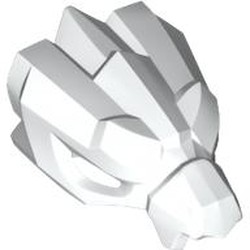 LEGO part 5975 Creature Body Part, Dragon, Head in White