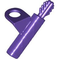 LEGO part 4498 Minifig Neckwear Weapon Arrow Quiver in Medium Lilac/ Dark Purple