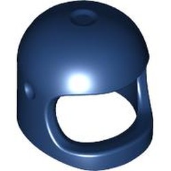 LEGO part 50665 Helmet Classic, New Mold 2019 in Earth Blue/ Dark Blue