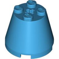 LEGO part 6233 Cone 3 x 3 x 2 in Dark Azure