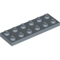 LEGO part 3795 Plate 2 x 6 in Sand Blue