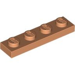 LEGO part 3710 Plate 1 x 4 in Nougat