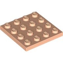 LEGO part 3031 Plate 4 x 4 in Light Nougat