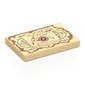 Tile 2 x 3 with Dark Tan One-Eyed Willie's Treasure Map, Dark Red Windrose print
