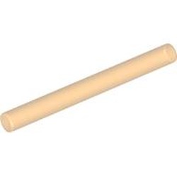 LEGO part 30374 Bar 4L (Lightsaber Blade / Wand) in Transparent Bright Orange/ Trans-Orange