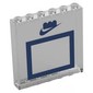 Panel 1 x 6 x 5 with Dark Blue Rectangle / Basketball Board, LEGO Brick, Nike Logo print