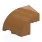 Slope Curved 3 x 2 x 1 2/3 with Stud Notch Left