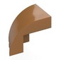 Slope Curved 3 x 2 x 1 2/3 with Stud Notch Right
