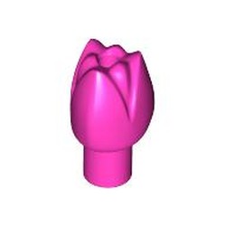 LEGO part 5903 Plant, Flower, Tulip in Bright Purple/ Dark Pink