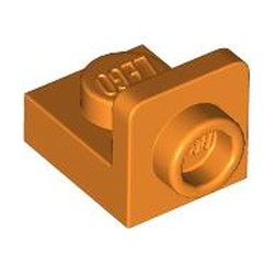 LEGO part 36840 Bracket 1 x 1 - 1 x 1 Inverted in Bright Orange/ Orange