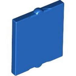 LEGO part 60601 Glass for Window 1 x 2 x 2 Flat in Bright Blue/ Blue