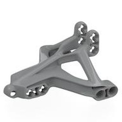 LEGO part 7558 Technic Wishbone 7 x 7 x 4 in Medium Stone Grey/ Light Bluish Gray