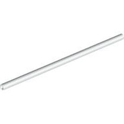 LEGO part 75c10 Hose Rigid 3mm D. 10L / 8.0cm in White