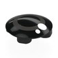 Plate Round 2 x 2 with Rounded Bottom [Boat Stud] with Dark Bluish Grey Circle, White Dots (Eye) print