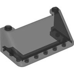 LEGO part 92583 Windscreen 3 x 6 x 2 in Trans-Black