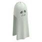 Costume Ghost Shroud, Open Mouth, Pin Hole