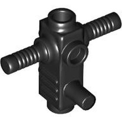LEGO part 2516 Tool Chainsaw / Drill Body in Black