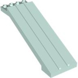 LEGO part 6563145 Duplo Ramp Straight in Aqua/ Light Aqua