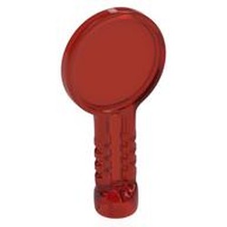 LEGO part 6563148 Duplo Magnifying Glass in Transparent Red/ Trans-Red