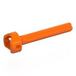 LEGO part 7659 Technic Steering / CV Ball Joint Female with 4L Axle in Bright Orange/ Orange