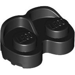 LEGO part 5107 Minidoll Shoes in Black